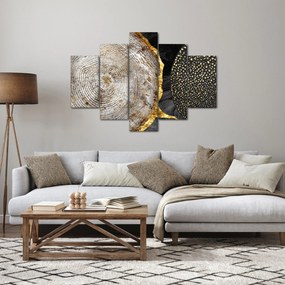 Obrázok - Kmeň stromu v koláži 2 (150x105 cm)