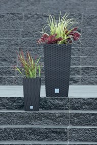 Plastový kvetináč DRTS170 17 cm - mocca