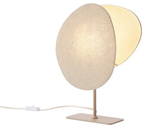 Japandi stolná lampa béžová - Organica