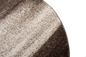 Koberec SARI K206A 3UX svetlohnedý kruh