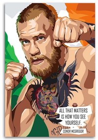 Gario Obraz na plátne Conor McGregor - Nikita Abakumov Rozmery: 60 x 90 cm