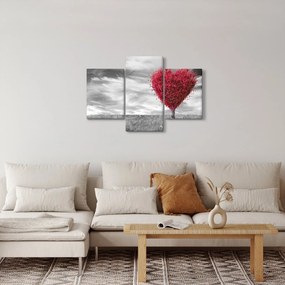Obraz - Srdce korunou stromu (90x60 cm)