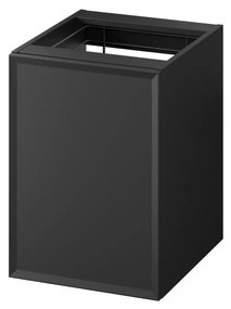 Cersanit S1022-012 -Závesná kúpeľňová skrinka s košom na bielizeň MILLE 40x45 cm čierna