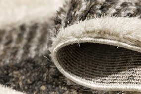 Koberec Shaggy California Y529G béžový / hnedý