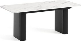 Moderný rozkladací jedálenský stôl VEDAT 180/276 - 200/296 cm Veľkosť stola: 180 - 276 cm