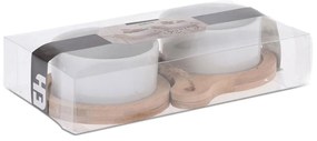 Porcelánová servírovacia miska Bamboo 30x10x6 cm sada 2ks
