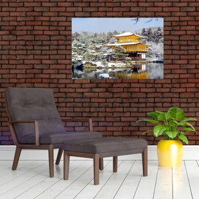 Obraz - Kinkakudži, Japonsko (90x60 cm)