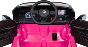 Elektrické autíčko Volkswagen ID BUZZ ružové