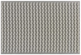 Vonkajší koberec 120 x 180 cm sivý TUMKUR Beliani