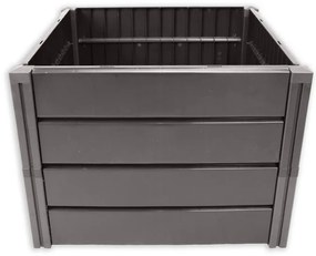 KHW Vyvýšený záhon Demeter, antracitová (336 l, M)  (100346082)