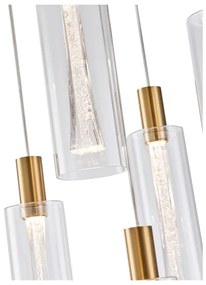 LED Luster na lanku LED/38W/230V 3000K