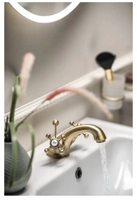 Stojančeková umývadlová batéria v bronzovej farbe Antea – Sapho