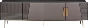 TV stolík Stilig ST101B 200 cm grafit/zlatý