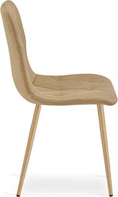 Béžová jedálenská stolička LIBRA