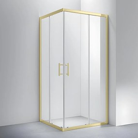 Motril Gold Sprchový kút 90x90, 190cm, 6mm NANO