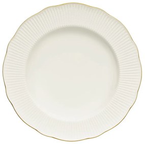 Porcelánová sada 24 ks talířů GoldieWhite bílá/zlatá