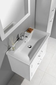 Aqualine Aqualine, SAVA 80 nábytkové umývadlo 80x46x16,5 cm, 2080