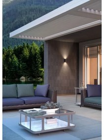 Redo 90530 -LED Vonkajšie nástenné svietidlo BRIO LED/10W/230V 3000K IP54 antracit