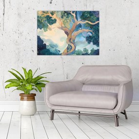 Obraz – Vesmírny strom (70x50 cm)