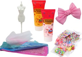 LEAN Toys Kreatívna kozmetická súprava v kufríku s príslušenstvom