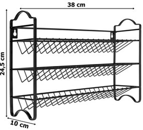 Stojan na koreničky ENELDO čierny