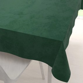 Biante Zamatový obdĺžnikový obrus Velvet Premium SVP-012 Zelený 140x200 cm