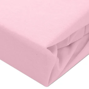 DETSKÉ NEPRIEPUSTNÉ JERSEY PRESTIERADLO SG 005 70X140 CM SVETLORUŽOVÁ