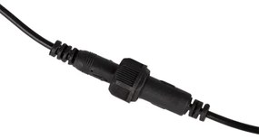 LED stmievateľný solárny luster na lane LED/1,8W/3,7V IP44 6500K 1600 mAh + diaľkové ovládanie