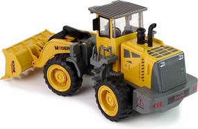 LEAN Toys Obrovské r/c nakladačové rýpadlo s LED osvetlením, diaľkovo ovládané, s akumulátorom