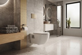 Erga Astrid, závesná WC misa 510x360x360mm, Rimless + toaletné sedadlo s pomalým zatváraním, biela, ERG-V03-ASTRID-RIM-WH