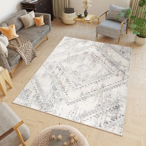 TA Koberec D176D L.GREY VIZON VALLEY Rozmer: 140x200 cm