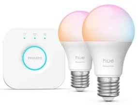 Štartovacia sada Philips Hue WACA 2xE27/8W/230V 2200-6500K + prepojovacie zariadenie