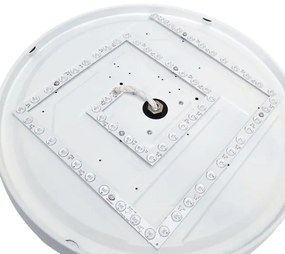 Aigostar - LED Stmievateľný stropný ventilátor LED/36W/230V 2700-6500K + DO biela