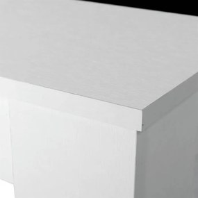 Autronic BONTEC Jedálenský stôl 138x80cm, mdf, drevo, AT-B140 WT1 Farba: Biela