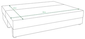 Trojmiestna rozkladacia pohovka OPHELIA - popolavo šedá