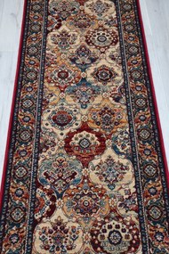 Agnella Orientálny behúň na mieru Isfahan Forenza bordo - šíre 80 cm