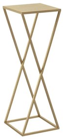Luminex Stojan na kvetiny 70x24 cm zlatá 431