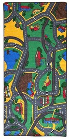 Koberec Kids 0,95/2,0 Playtime RR Railroads