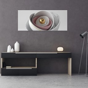 Obraz - Zlatá perla (120x50 cm)