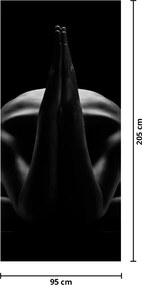 Fototapeta na dvere - Ženský akt (95x205cm)