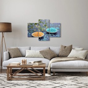 Obraz farebnej morskej soli (90x60 cm)