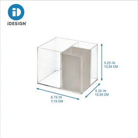 Kúpeľňový organizér Crystalline – iDesign/The Home Edit