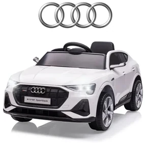 Elektrické autíčko Audi E-Tron Sportback 4x4 biele