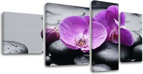 Obraz na plátne 4 dielny FENG SHUI FS011E40