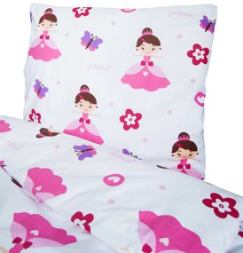 TOP BEDS Bavlnené detské obliečky Top Beds 160 x 110 princezná