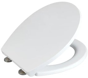 WENKO 24516100-WC WC sedadlo 300/350 KG 37x44,5 cm biela/strieborná