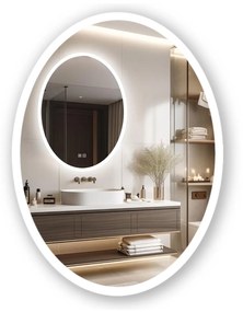 Tutumi Tutumi, LED kúpeľňové zrkadlo 60x80cm WWA, HOM-06503