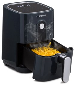 Crisp-Pro, teplovzdušná fritéza, 1400 W, 2,8 l, 8 programov, časovač, nehrdzavejúca oceľ