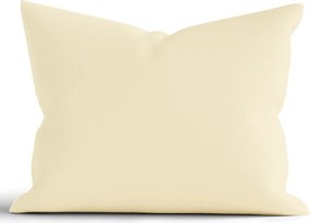 Bavlnená obliečka na vankúš Renforcé 50 × 70 cm - Jasmine pastelovo žltá