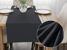 Biante Zamatový behúň na stôl Velvet Prémium SVP-004 Antracitovo sivý 45x180 cm